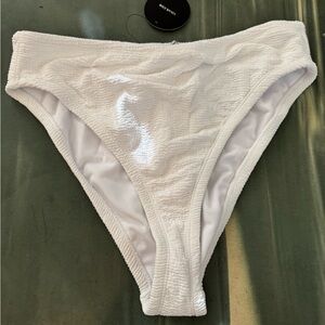 High waisted bikini bottom